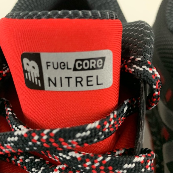 New Balance Red Speckled Sneakers - Picture 5 of 12